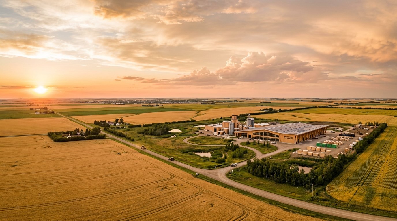 North American Prairie Agricultural Farmland